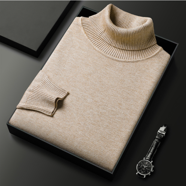 Niklas™ | Lyxig Cashmere Turtleneck Tröja för Män