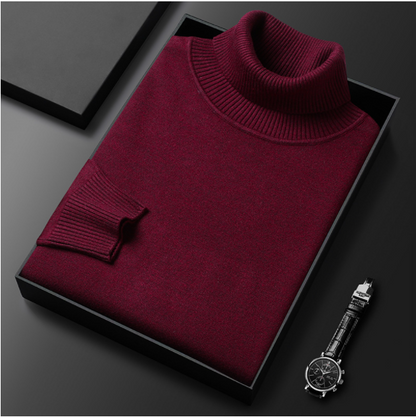 Niklas™ | Lyxig Cashmere Turtleneck Tröja för Män