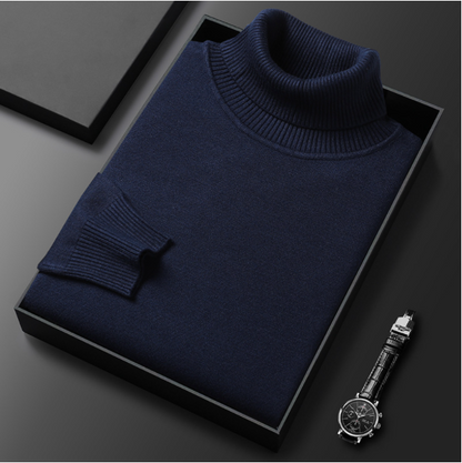 Niklas™ | Lyxig Cashmere Turtleneck Tröja för Män