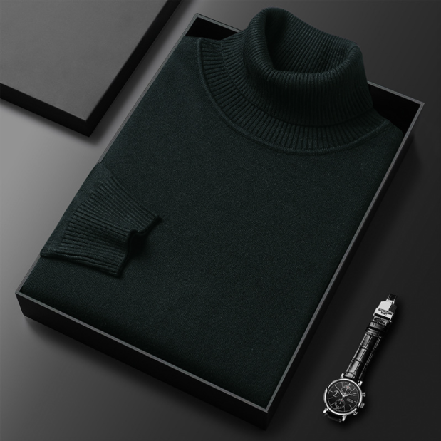 Niklas™ | Lyxig Cashmere Turtleneck Tröja för Män