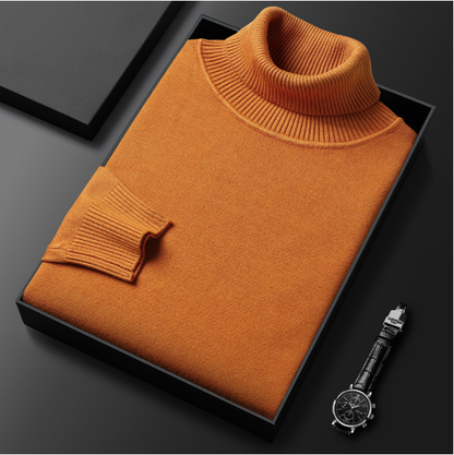 Niklas™ | Lyxig Cashmere Turtleneck Tröja för Män